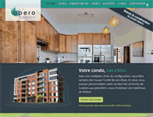 Tablet Screenshot of aperocondos.com